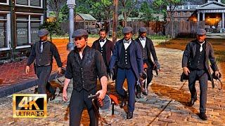 Red Dead Redemption 2  Brutal Mafia killing in Wild West Vol15 4K [upl. by Richara]