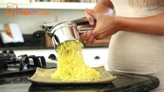 PriorityChef Potato Ricer and Masher Demo Red [upl. by Swerdna]