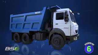 Tata Motors MampHCV 28T Tippers  BS6 Range [upl. by Emorej472]