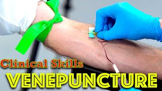 Venepuncture  Phlebotomy clinical skills  Dr Gill [upl. by Melisse147]