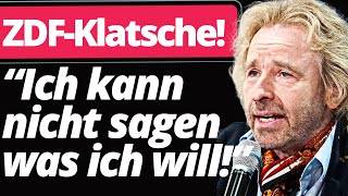 Thomas Gottschalk rechnet knallhart mit ZDF ab [upl. by Brandenburg192]