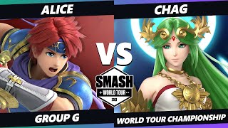 SWT Championship Group G  Alice Roy Vs Chag Palutena SSBU Ultimate Tournament [upl. by Llirrehs]