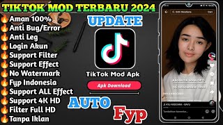 TikTok Mod Terbaru 2024  Tiktok Mod Apk Download 2024  Fyp Indonesia [upl. by Verla]