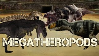 Paleontology News All Known Megatheropods [upl. by Rangel]