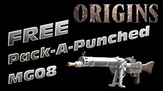 FREE Upgraded MG08 quotMAGNA COLLIDERquot  ORIGINS Zombies Call of Duty Black Ops 2 [upl. by Tezile]