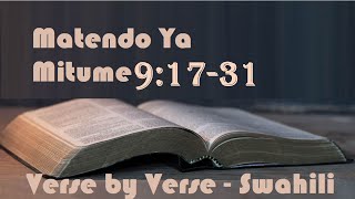 VBV Swahili Matendo ya Mitume 9 17 31 Kuongoka kwa Sauli Sauli aokoka kuuwawa Sauli Yerusalemu [upl. by Nobel412]