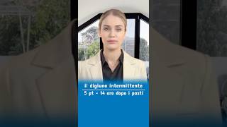 il digiuno intermittente  5’ pt  14 ore dopo il pasto [upl. by Merna]