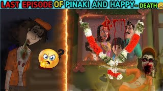 Last episode of pinaki and happy😩  Pinaki and happy the bhoot bandus  Cartoon [upl. by Aronoel]