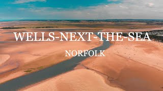 WellsNextTheSea Beach  Norfolk England  4K [upl. by Eaves2]