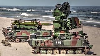 SA6 quotGainfulquot 2K12 Kub Soviet SurfaceToAir Missile Live Fire [upl. by Zabrine]