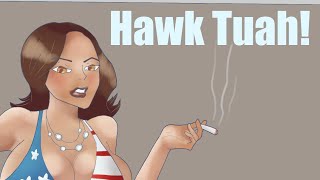 Kamala “Hawk Tuah” Harris Comic Timelapse [upl. by Laraine940]