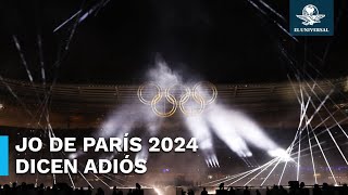 Así fue la impresionante ceremonia de clausura de los Juegos Olímpicos de París 2024 [upl. by Berlyn532]