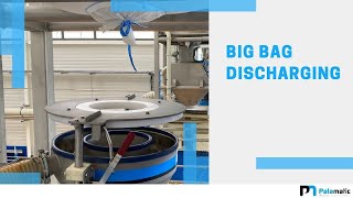 Big bag discharging  EasyFlow® range  Palamatic Process Inc [upl. by Atal]