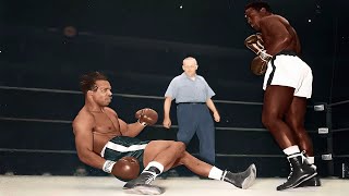 Ezzard Charles vs Bob Satterfield 1311954  Full Fight Colorized  COUNTERPUNCHING EXELLENCE [upl. by Vallery]