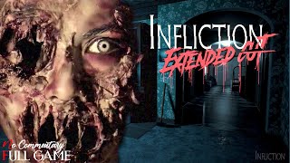 INFLICTION  EXTENDED CUT  All Endings  Full Horror Game 1080p60fps nocommentary [upl. by Chucho208]