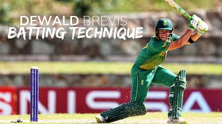 Dewald Brevis Batting Technique [upl. by Elleved]