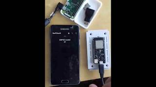 ESP32  RasPi Zero W  MQTT test [upl. by Georgette765]