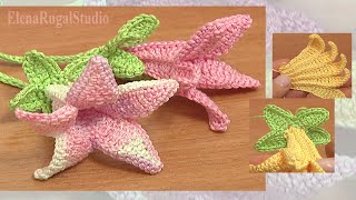 Canterbury Crochet Bell Flower [upl. by Regan]