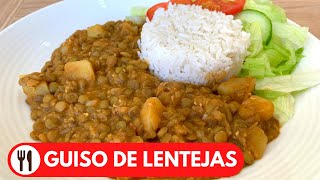 🇵🇪 COMO PREPARAR LENTEJAS PERUANAS  FACIL Y DELICIOSO [upl. by Aneger]