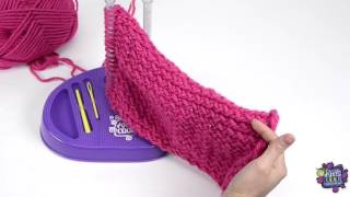 Knits Cool Leg Warmer How To [upl. by Anyd]