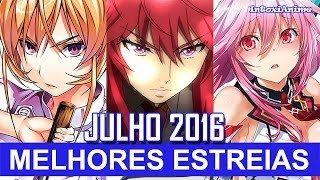 Top 10 MELHORES ESTREIAS DE JULHO 2016 [upl. by Ylerebmik]