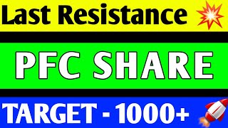 PFC SHARE BREAKOUT PFC SHARE LATEST NEWS PFC SHARE PRICE TARGET PFC SHARE ANALYSIS [upl. by Onilegna]