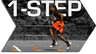 1 STEP  MINI HURDLES SPEED TRAINING [upl. by Munsey107]