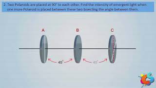 17  Class 12  Physics  Wave Optics  Problems on Polarization Part 1 [upl. by Delaine]