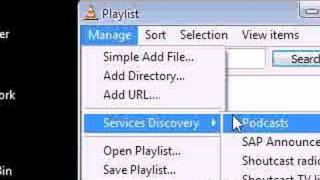 Shoutcast TV Tutorial Using VLC Media Player [upl. by Kristoforo]