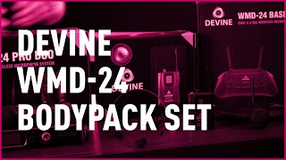 Devine WMD24 Bodypack Set Review  Bax Music [upl. by Ivers]