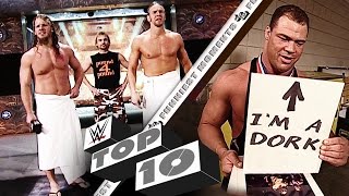 WWE’s Funniest Moments – WWE Top 10 [upl. by Demmer]