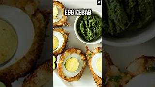 Egg Kebab Recipe  Easy Potato Egg Snack  How To Make Egg Kebabs  Egg Recipe  Smita Deo [upl. by Gradeigh]