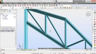 autodesk robot structural analysis part 1 modélisation de la structure [upl. by Anirres]