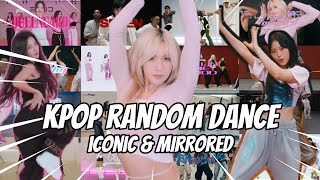 KPOP RANDOM DANCE  POPULAR amp ICONIC SONGS mirrored [upl. by Hobbs]