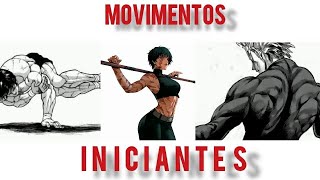 Os 10 Movimentos de Calistenia Iniciantes [upl. by Kerrin174]