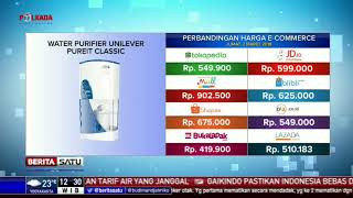 Perbandingan Harga ECommerce Water Purifier Unilever Pureit Classic [upl. by Ayotahs325]