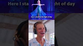 Producer Reacts to Frozen  Let It Go [upl. by Oloapnaig155]