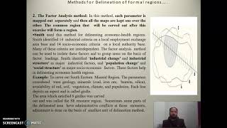 Methods of Regionalization [upl. by Sirob]