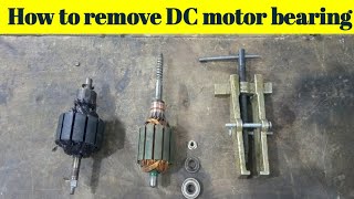 How to replace dc motor bearing [upl. by Gile]