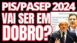 SAQUE PISPASEP 2024 SERÁ DOBRADO QUEM VAI RECEBER DOIS ABONO SALARIAL COM VALOR EM DOBRO [upl. by Eerual199]