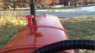 Driving a 1936 Allis Chalmers WC Unstyled [upl. by Bixby]