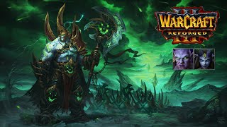 Warcraft III Reforged  Burning Legion Race Gameplay  Archimonde amp KilJaeden Models [upl. by Enos]