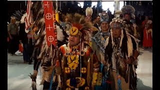 GATHERING OF NATIONS POW WOW 2019 Grand Entry Friday [upl. by Yaya706]