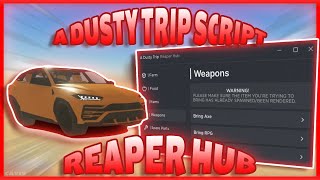 UPDATED BEST Roblox A DUSTY TRIP Script GUI  Spawn Weapons Autofarm amp More [upl. by Yeblehs526]