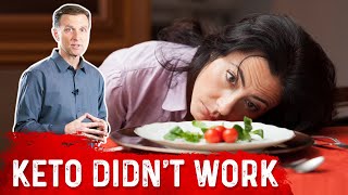 My Keto Diet is NOT Working amp Hypoglycemia is Back – Here is Why DrBerg [upl. by Nailliw]