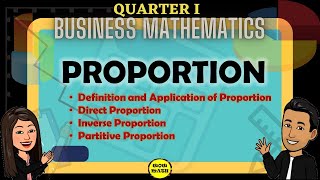 PROPORTION  BUSINESS MATHEMATICS [upl. by Styles631]