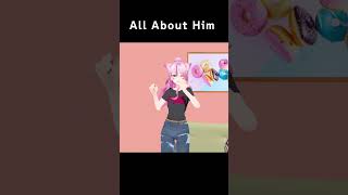 楽しくて笑顔になっちゃう☺️【Auburn  All About Him】shorts vtuber [upl. by Ayotnom]