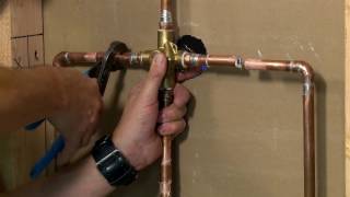 Single Handle Shower and Tub Valve Replacement [upl. by Aynat]