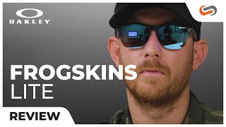 Oakley Frogskins Lite Review  SportRx [upl. by Markiv873]