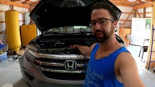 2016 Honda Pilot Timing Belt and Water Pump [upl. by Nesta]